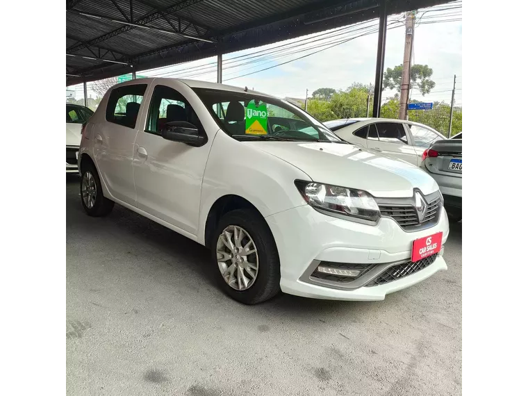 Renault Sandero Branco 4