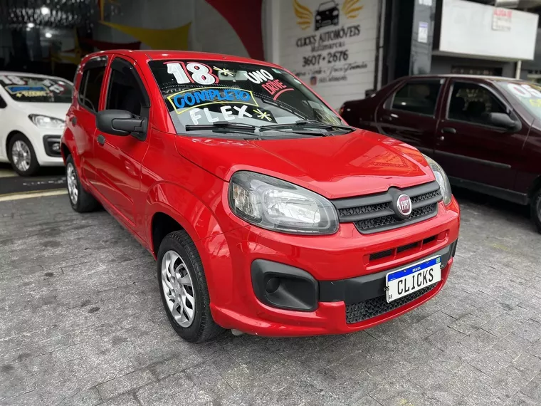 Fiat Uno Vermelho 10