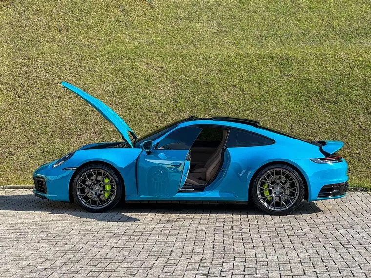 Porsche 911 Azul 12