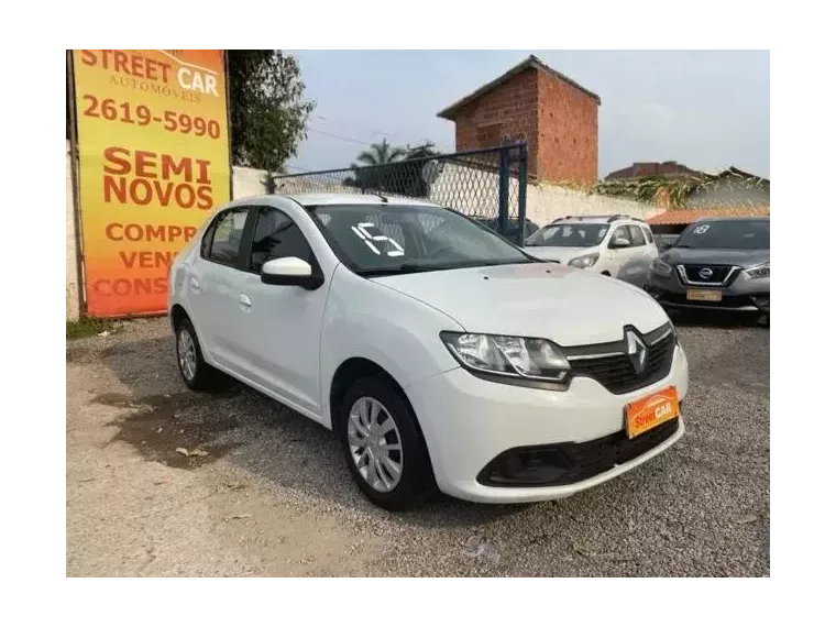 Renault Logan Branco 1