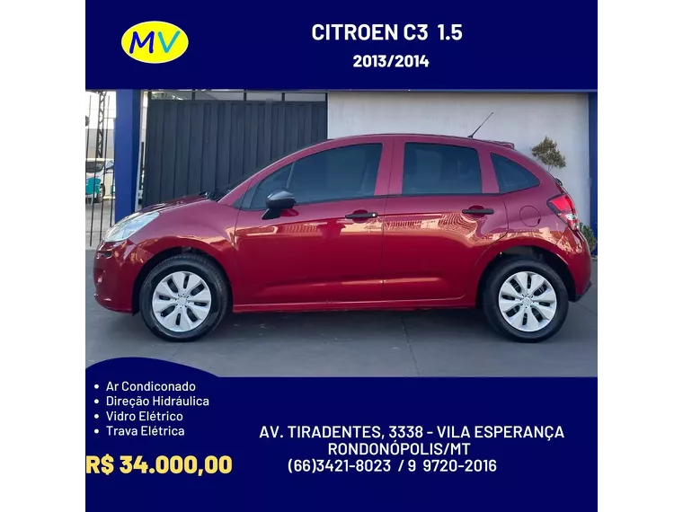 Citroën C3 Vermelho 1