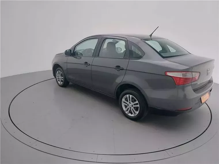 Fiat Grand Siena Cinza 7