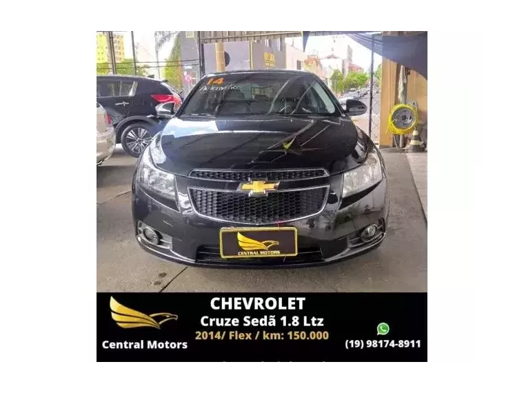 Chevrolet Cruze Preto 4