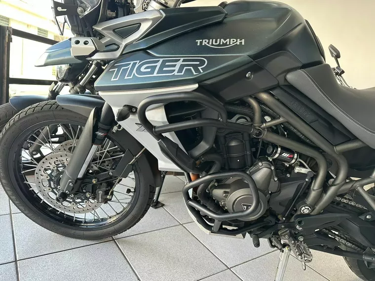 Triumph Tiger 800 Verde 2