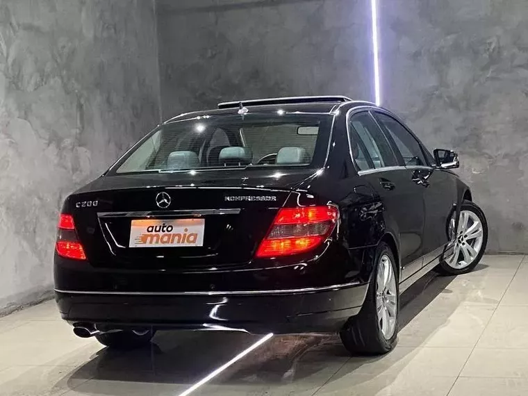 Mercedes-benz C 200 Preto 14