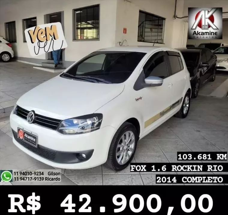 Volkswagen Fox Branco 9