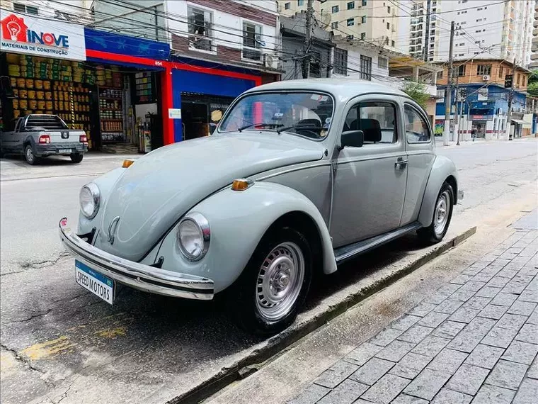 Volkswagen Fusca Cinza 5