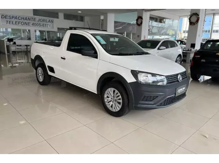 Volkswagen Saveiro Branco 2