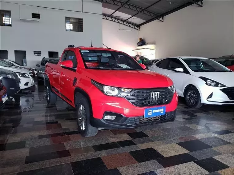 Fiat Strada Vermelho 1