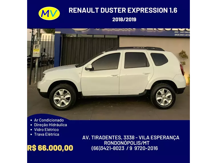 Renault Duster Branco 1