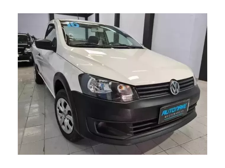 Volkswagen Saveiro Branco 2