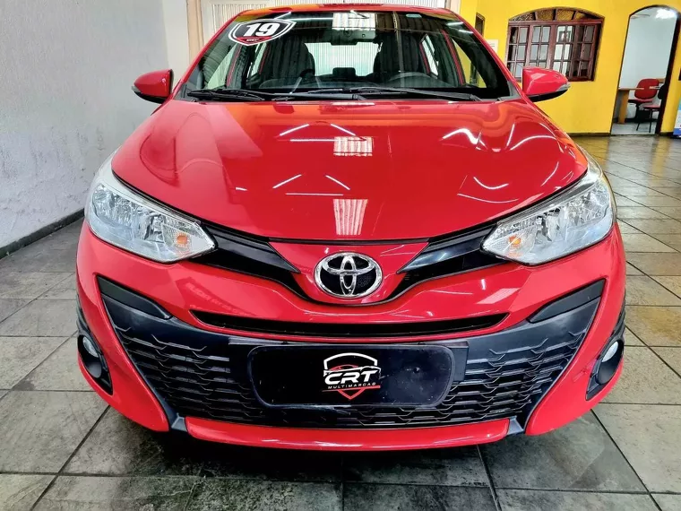 Toyota Yaris Vermelho 19