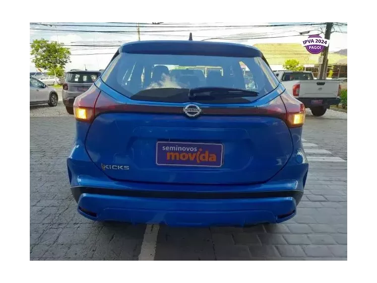 Nissan Kicks Azul 2