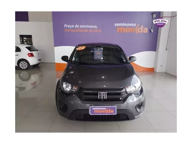 Fiat Mobi Cinza 7