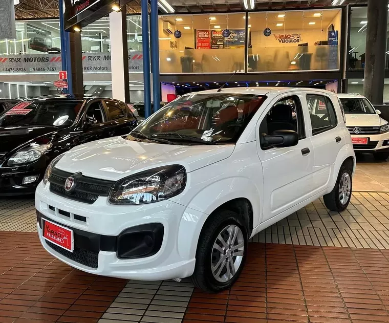 Fiat Uno Branco 10