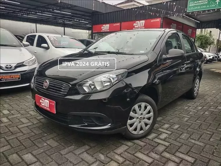 Fiat Grand Siena Preto 1