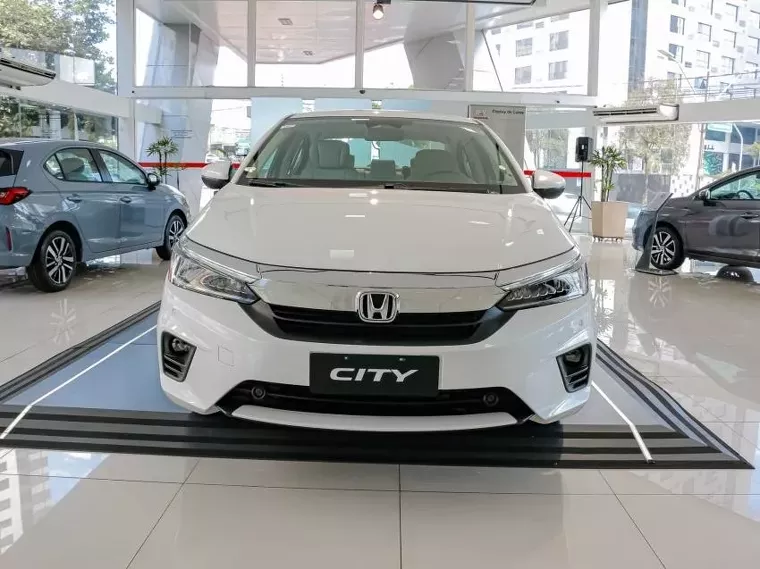 Honda City Branco 8