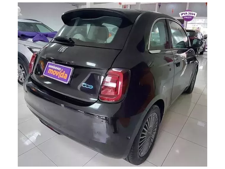 Fiat 500 Preto 2