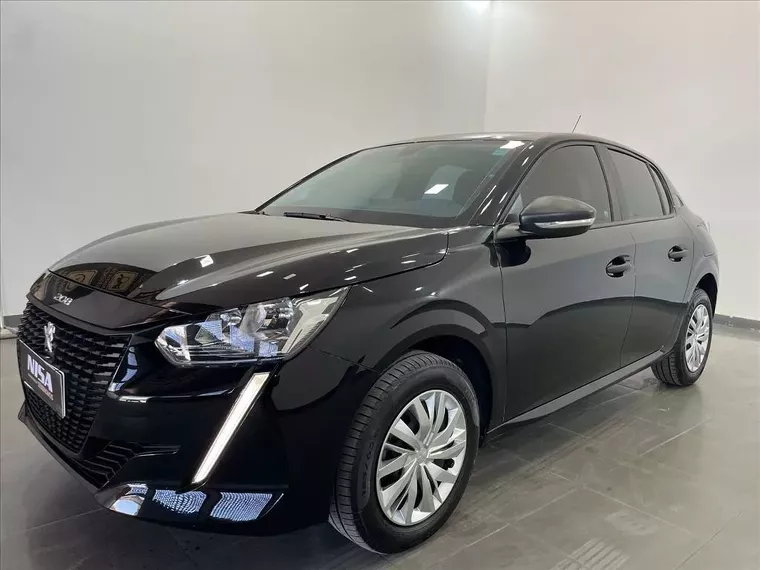 Peugeot 208 Preto 1