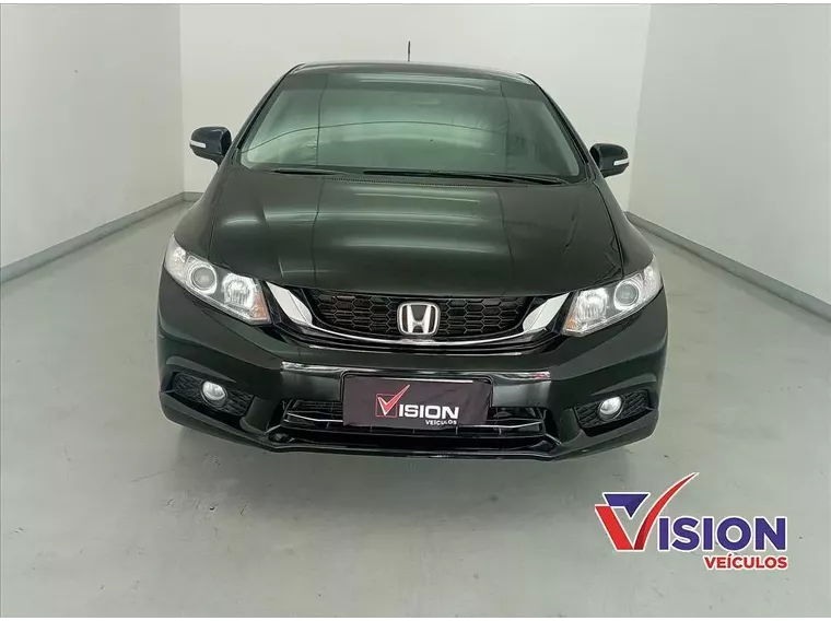 Honda Civic Preto 16