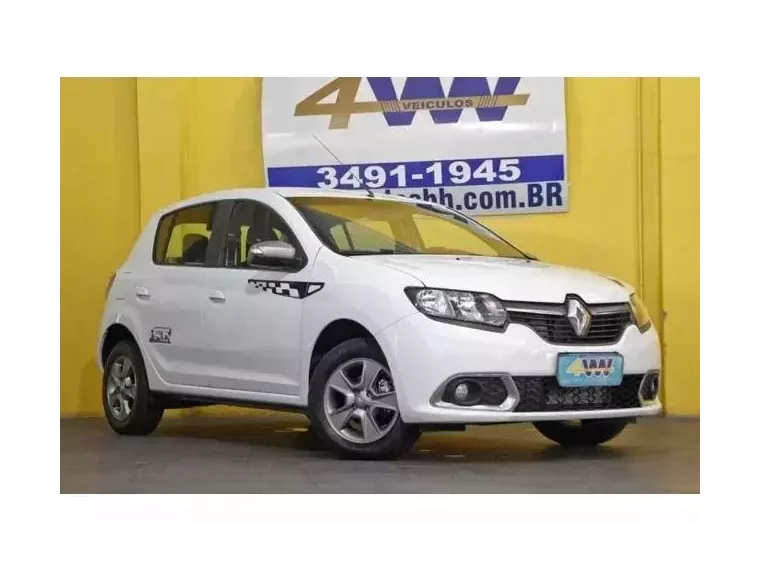 Renault Sandero Branco 3