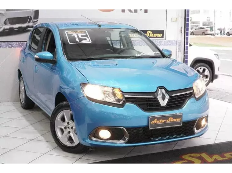 Renault Sandero Azul 8