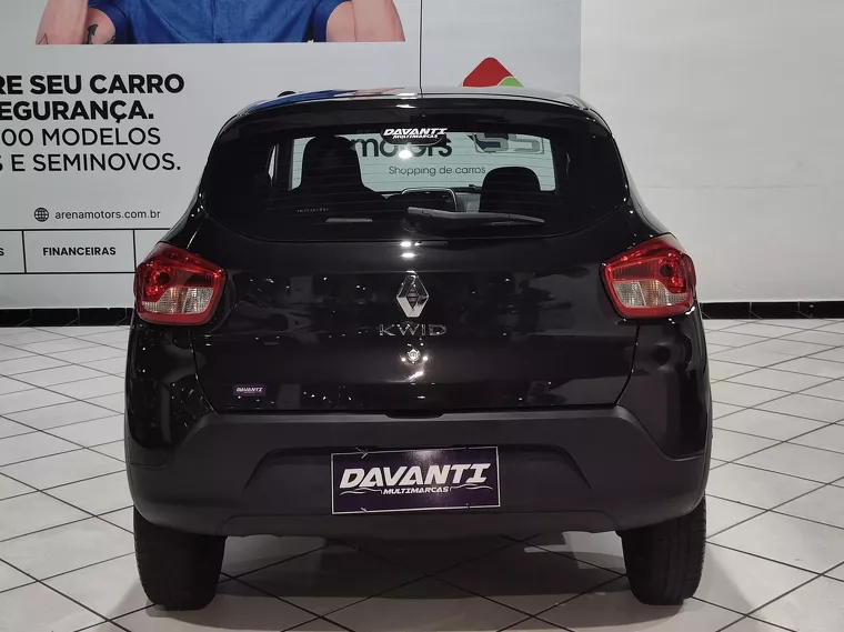 Renault Kwid Preto 4