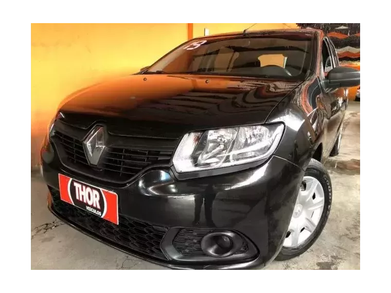 Renault Sandero Preto 7