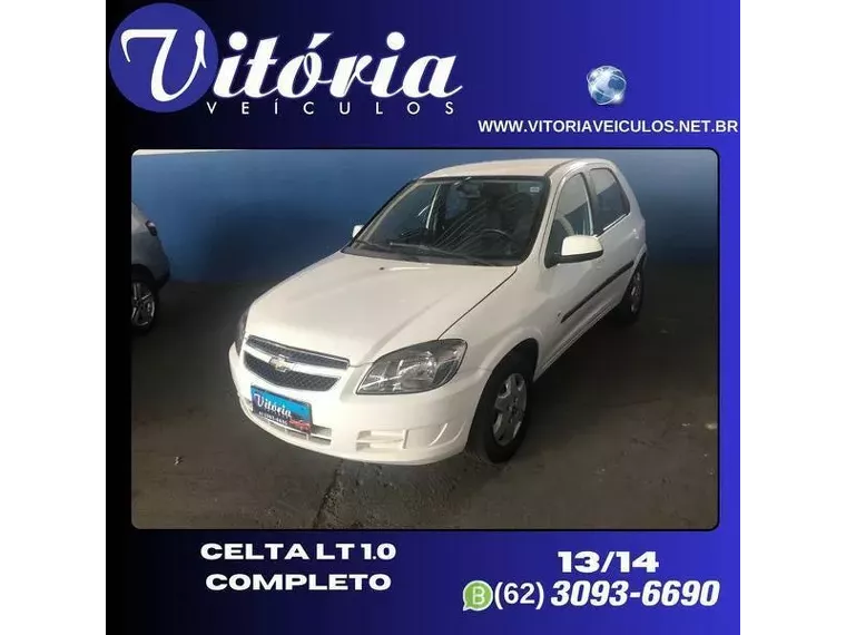 Chevrolet Celta Branco 3