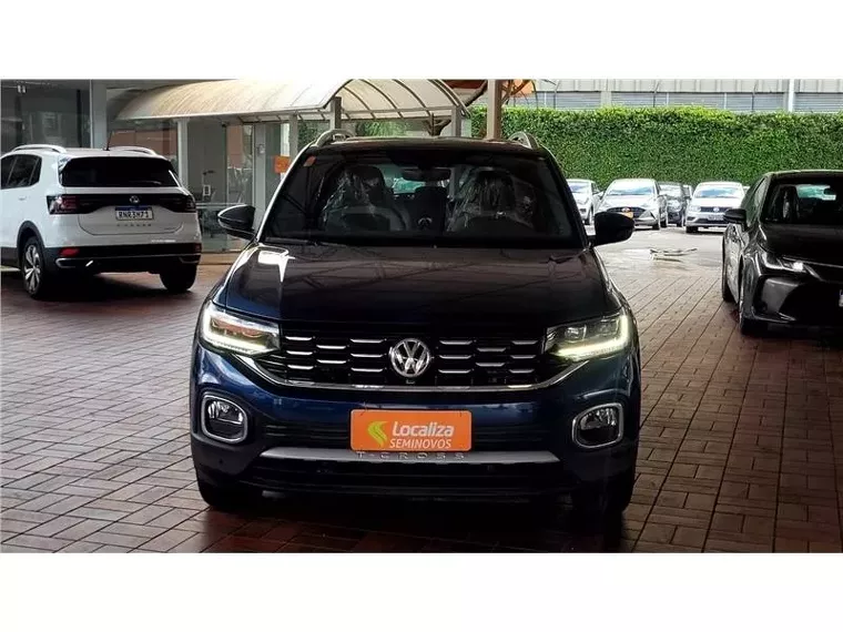 Volkswagen T-cross Azul 2