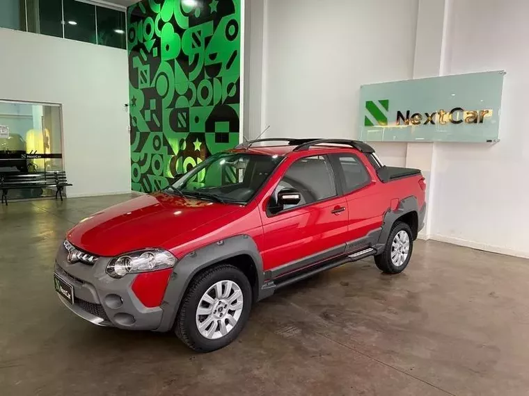 Fiat Strada Vermelho 7