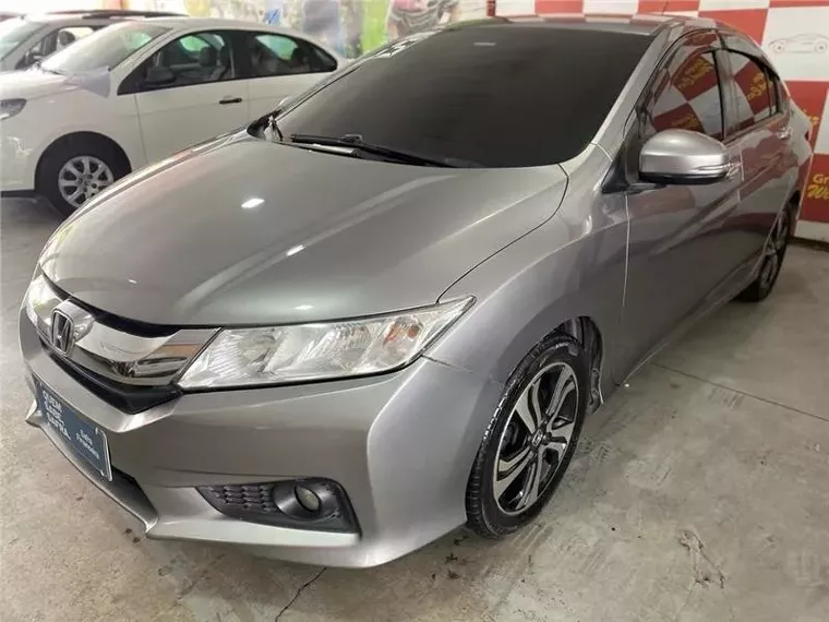 Honda City Cinza 9