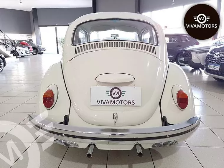 Volkswagen Fusca Branco 6