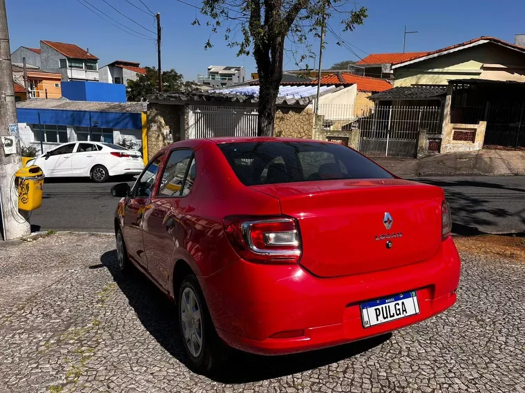 Renault Logan Vermelho 6