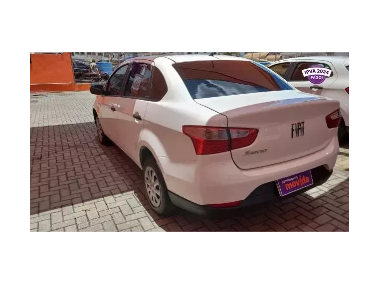 Fiat Grand Siena Branco 7