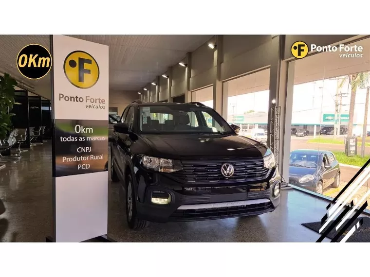 Volkswagen T-cross Preto 6