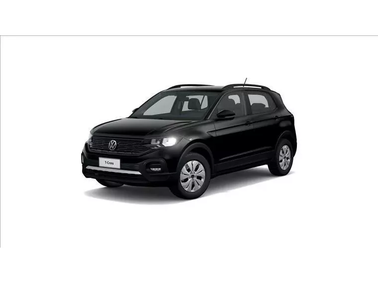 Volkswagen T-cross Preto 5