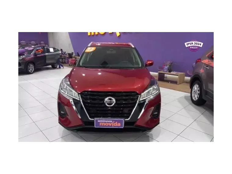 Nissan Kicks Vermelho 6