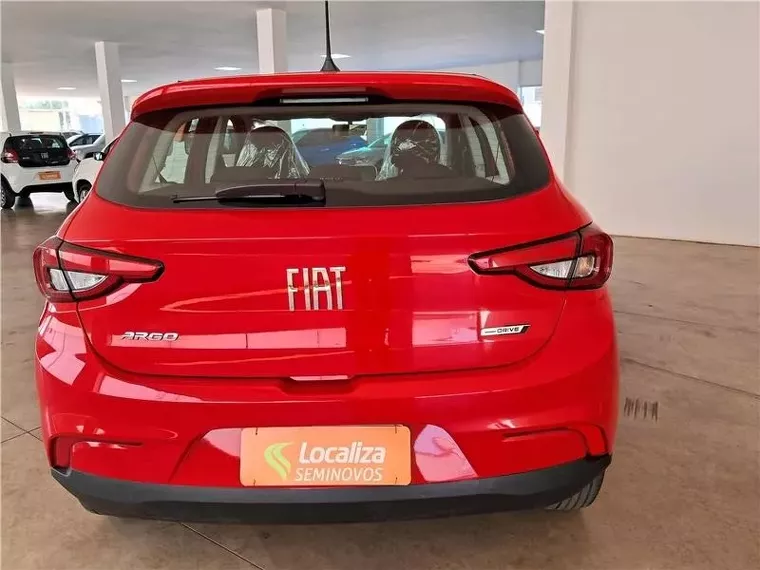 Fiat Argo Vermelho 3