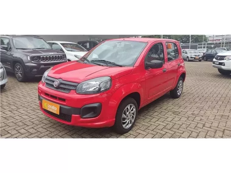 Fiat Uno Vermelho 2