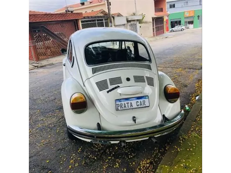 Volkswagen Fusca Branco 2