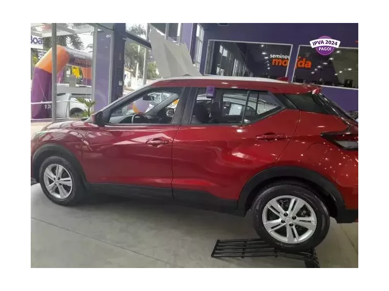 Nissan Kicks Vermelho 2