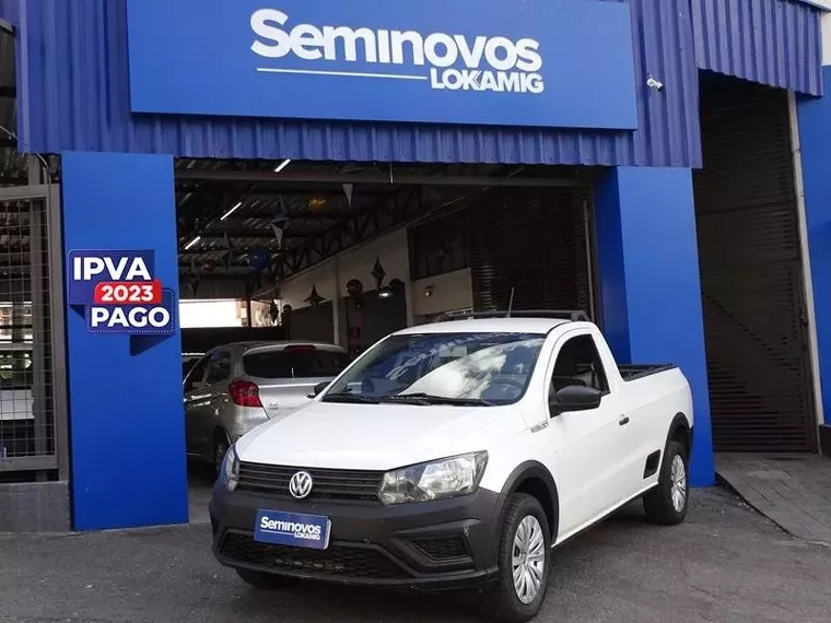 Volkswagen Saveiro Branco 9