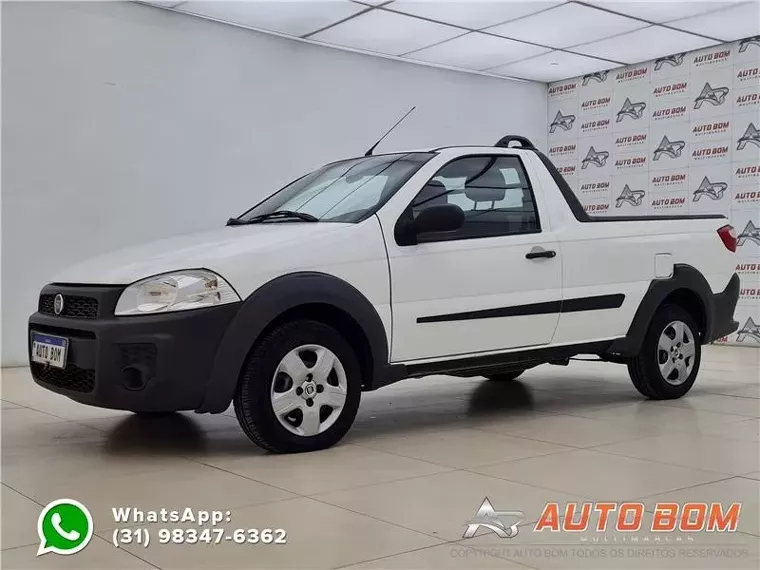 Fiat Strada Branco 15