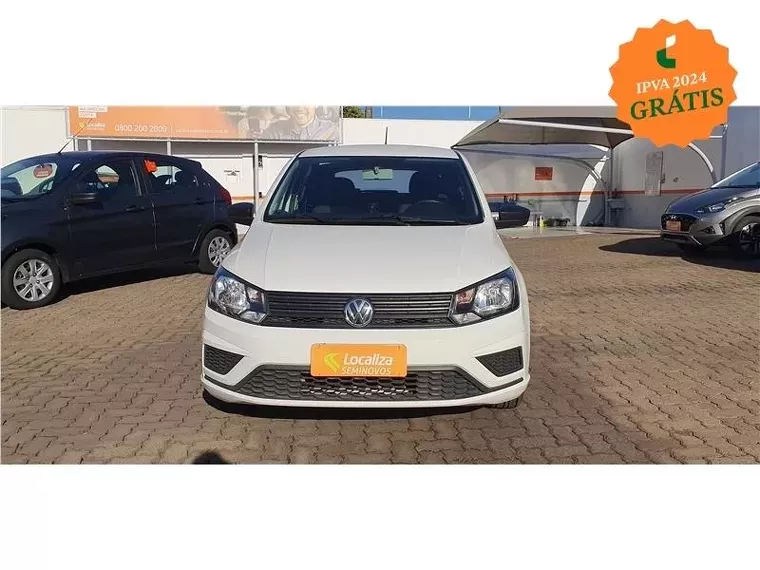 Volkswagen Gol Branco 4