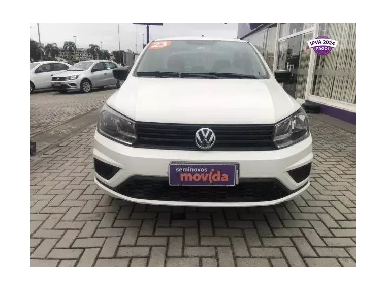 Volkswagen Voyage Branco 1