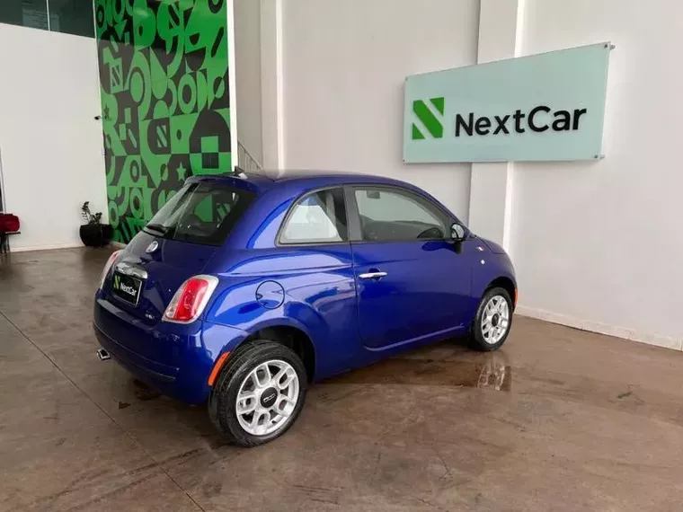 Fiat 500 Azul 7