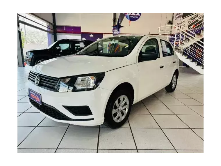 Volkswagen Gol Branco 1