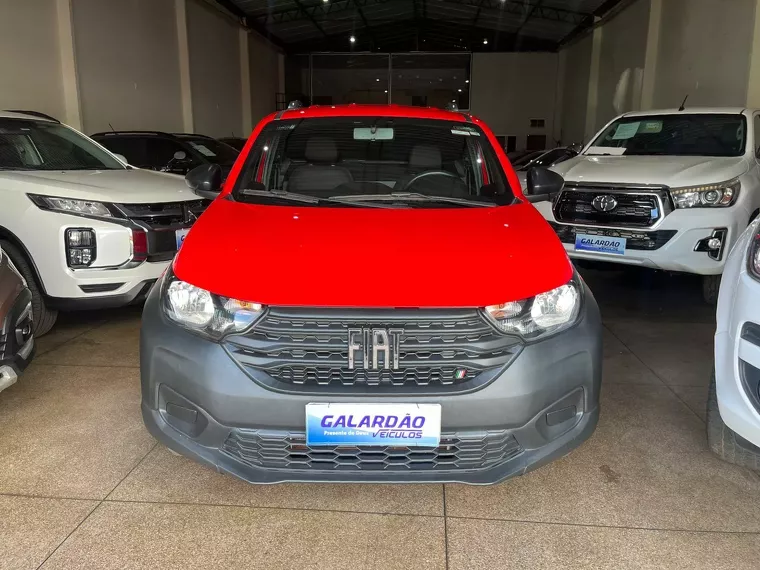 Fiat Strada Vermelho 1