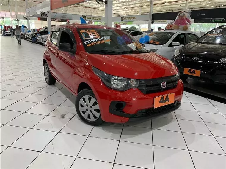 Fiat Mobi Vermelho 7